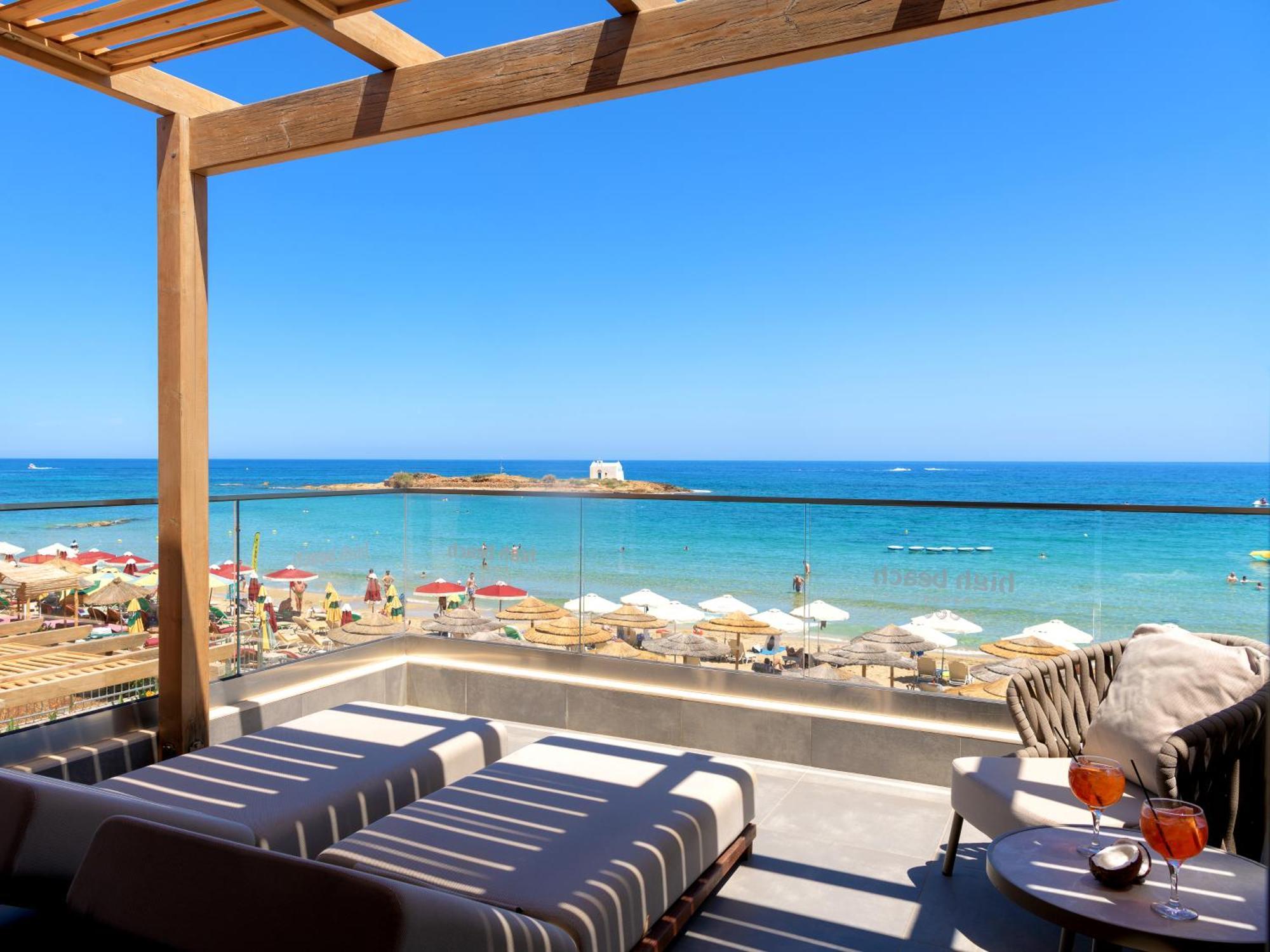 High Beach Resort Mália Kültér fotó