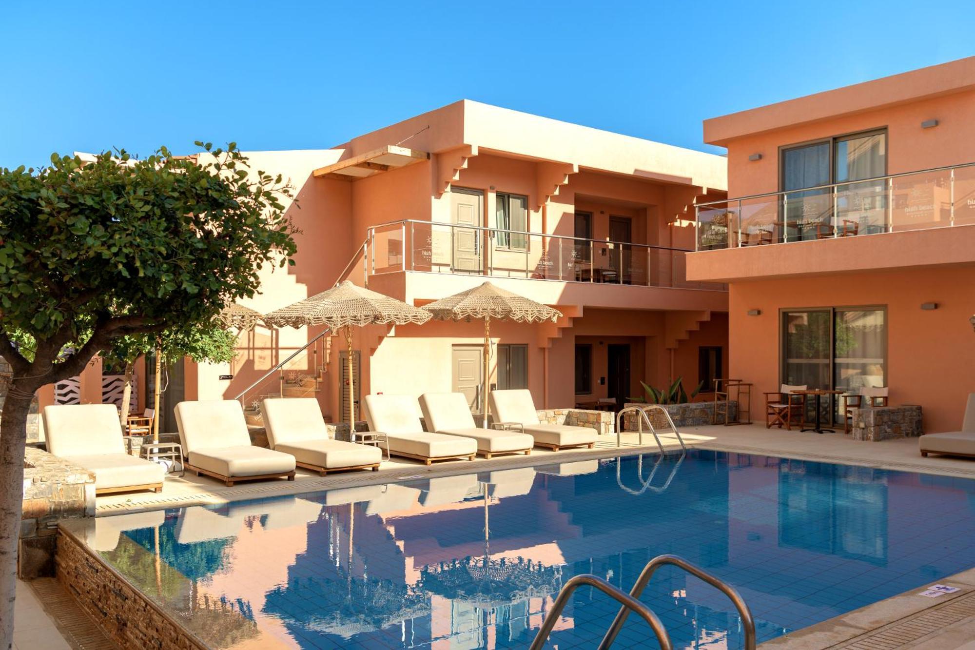 High Beach Resort Mália Kültér fotó